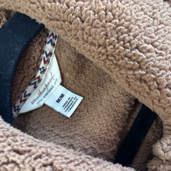 Universal Thread Warm Brown Teddy Jacket - Picture 3 of 3